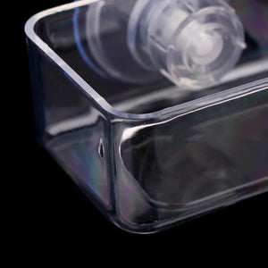 〔W〕Fish Tank Feeding Ring Transparent Acrylic Rectangle Round Shape Aquarium Suspensible Feeder For Tank Floating Food Dispenser