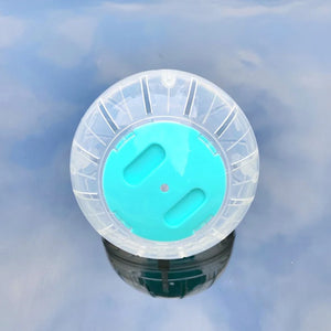 Funny Hamster Toys Spherical Translucent Treadmill for Rats Hamsters Pet Running Toy Durable Plastic Ball Diameter 10-14.5 CM