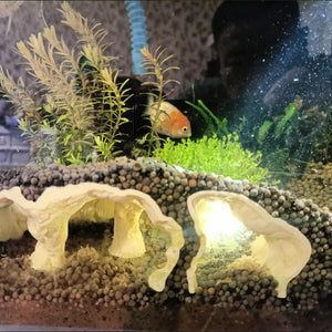Fish tank underground cave, used for fish shelter hiding house, aquarium landscaping, 3D printing aquarium decoration