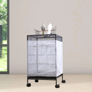 Bird Cage Cover Airy Keeps Cage Clean Breathable Easy to Clean Bird Cage Catcher for Cockatoo Bluebirds Parrot Parakeet Budgies