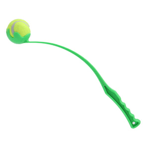 Dog Toys Throwing Pole Dog Training Ball Thrower Outdoor With Tennis Ball Training Throwing Toys Pet Supplies For Gift