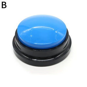 Dog Communication Buttons Voice Recording Button for Pet Training Buzzer Record Playback Funny Gift for Talking Pet