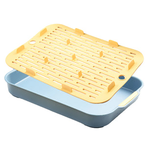Rabbit Litter Box Small Pet Toilet Tray Rabbit Guinea Pig Litter Tray Toilet Box General Household Supplies Affordable