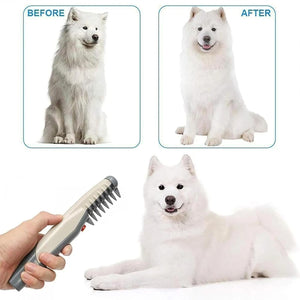 Electric Pet Dog Cat Grooming Comb Remove Mats Tangles Cat Dog Hair Trimmer Knot Out Remove Mats Tangles Tool Supplies Grooming