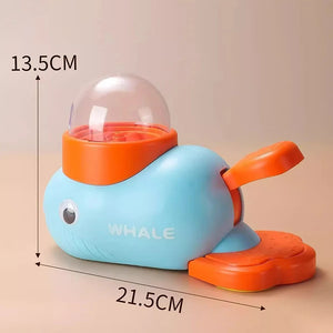 Pet Snack Feeder Dog Food Dispenser Automatic Feeder Puppy Cartoon Duck Whale Design Used To Train Cats Accessories Supplies
