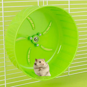 Hamster Wheel Small Exercise Wheel Silent Rotatory Hamster Exercise Wheel for Pet Supplies Smooth Guinea Pig Running for Small