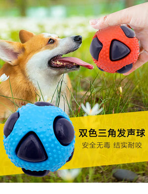 Pet Dog Toy Ball, Grinding Teeth, Biting and Relieving Boredom Tool, Durable and Indestructible, Dog Specific Interactive Toy