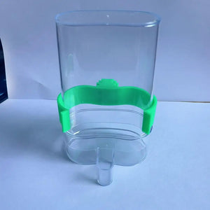 Automatic Bird Water Dispenser Bird Drinking Feeder Transparent Bird Cage Water Fountain for Budgie Cockatiel Lovebird Canary
