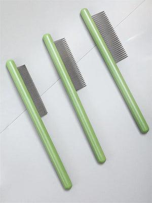 Cat Comb, A Pet Hair Combing Tool, With Dense Teeth, Removes Loose Hair And Fleas, And Massages The Skin