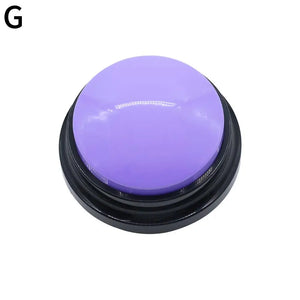 Dog Communication Buttons Voice Recording Button for Pet Training Buzzer Record Playback Funny Gift for Talking Pet