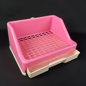 Rabbit toilet with high anti spray urinal, small pet with drawer, toilet bowl, Dutch pig, Totoro pet, rabbit toilet