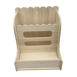 Rabbit Wooden Hay Rack Small Animals Grass Holder Multipurpose Guinea Pigs Food Dispenser for Small Pets Chinchilla Hedgehog