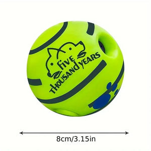 Funny Interactive Giggle Ball - Balls for Dog IQ Training, Pet Interactive Toy, Stimulating Play, Mental Stimulation, and Exerci