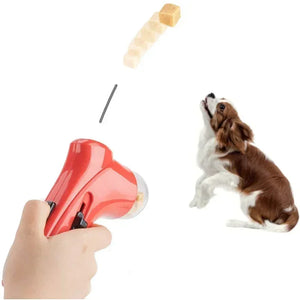 Dog and Cat Snack Dispenser Portable Interactive Training Tool with Aerodynamic Treat Durable Bite Resistant Large Capacity Snac