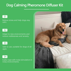 Dog Emotion Diffuser Set for Anxiety Relief Home Environment Stress Care Kit to Effectively Reduce Dogs' Pressure