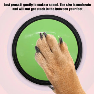Dog Communication Buttons Voice Recording Button for Pet Training Buzzer Record Playback Funny Gift for Talking Pet