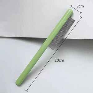 Cat Comb, A Pet Hair Combing Tool, With Dense Teeth, Removes Loose Hair And Fleas, And Massages The Skin