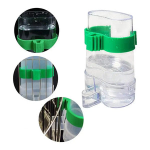 Automatic Bird Water Dispenser Bird Drinking Feeder Transparent Bird Cage Water Fountain for Budgie Cockatiel Lovebird Canary
