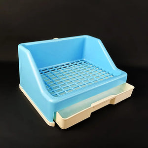 Rabbit toilet with high anti spray urinal, small pet with drawer, toilet bowl, Dutch pig, Totoro pet, rabbit toilet