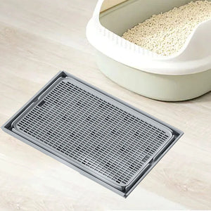 Cat Litter Mat Kitty Litter Mat Lightweight Sturdy Kitty Litter Trapping Mat Waterproof Non Slip Litter Boxes Trapping Mat Boxes