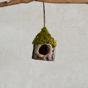 Creative Outdoor Patio Simulation Bird House Birdhouse Hanging Tree Decoration Modern Bird Shelter Pet Products