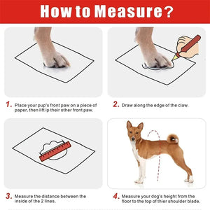 Dog Shoes For Going Out Anti Dirty Anti Falling Pet Shoes Elastic Band Reflective Band Shoes Waterproof Rainy Day Wearing Shoes.