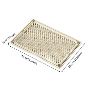 Cat Litter Mat Kitty Litter Mat Lightweight Sturdy Kitty Litter Trapping Mat Waterproof Non Slip Litter Boxes Trapping Mat Boxes