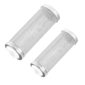 Fish Tank Filter Stainless Steel Inlet Case Mesh Shrimp Nets Special Cylinder Filters Inflow Inlet Protect Aquarium Accessories