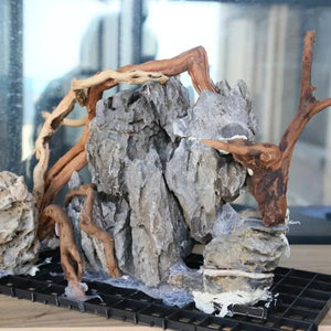 Fish Tank Decoration Natural Wooden Small Habitat Roots Driftwood Scenery  Decorative Ornaments Aquarium Landscape Tree Roots
