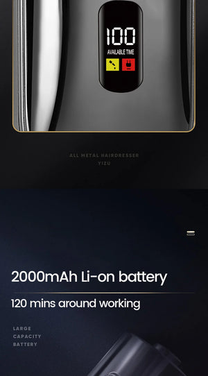 Electric Dogs Grooming Clipper Professional Hair Cutter for Pets Hair Trimmer Cordless Low Noise Shaver Cutter Machine Scissors