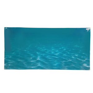 Fish  Background Sticker PVC Self Adhesive 3D Sea Pattern Aquarium Poster Decoration Fish  Decorative Picture