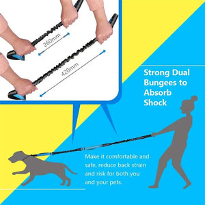 Hands Free Dog  Leash for Pet Walking Running Retractable Elastic Belt Dog Traction Rope for Running Walking Pet Products