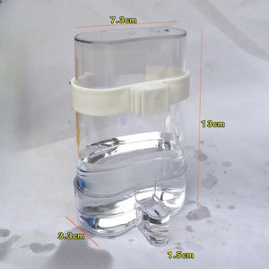 Bird Water Dispenser Bird Food Feeder Automatic Parakeet Bird Waterer Food Feeder Dispenser for Parrot Bird Cage Accessories