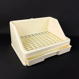 Rabbit toilet with high anti spray urinal, small pet with drawer, toilet bowl, Dutch pig, Totoro pet, rabbit toilet