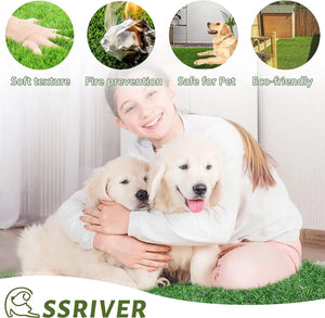 Dogs Grass for Potty Training Artificial Grass for Dogs Puppy Fake Grass Pads Large Dogs Supplies Pets Litter Rugs for Puppy