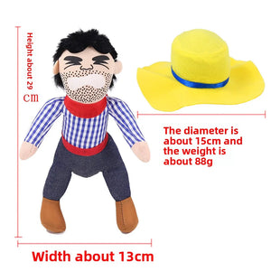 Dog Funny Clothes Cat Horseback Riding Costumes Santa Claus Dog Clothes Funny Cats Halloween Cosplay Transformation Costumes