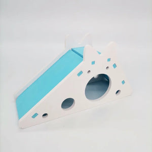 Hamster Slide Toy Pet House Villa Cage Ladder Exercise Toy for Hamster Mouse Rat Guinea Pig Assembled Hamster