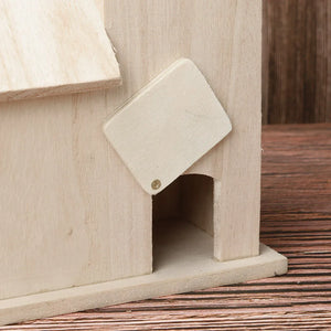 Wooden Bird Houses Bluebirds Home Small Bird House For Outside Garden Unfinished Bird Houses To Paint For Bird Watching