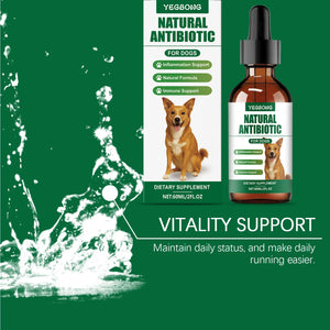 60ml Immune-Boosting Multivitamin Supplement for Dogs, Gentle Formula to Relieve Skin Discomfort, Daily Nutrition Supplement