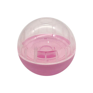 IQ Treat Ball Dog Treat Dispenser Toy Ball Interactive Dog Toy - 4" Dog Food Toy Stimulation, Slow Feeder
