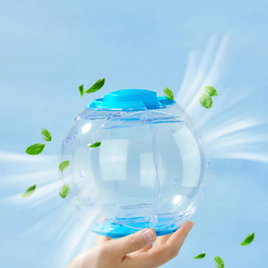 Hamster Exercise Ball Transparent Hamster Running Ball Wheel With Traction Rope For Small Animals Pet Supplies 14cm/18/cm