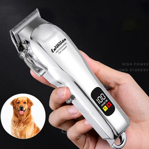 Electric Dogs Grooming Clipper Professional Hair Cutter for Pets Hair Trimmer Cordless Low Noise Shaver Cutter Machine Scissors