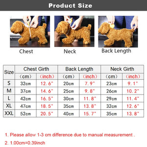 Dog Letters Clothes 4 Legs Jumpsuit Sweatshirt Soft Warm Dog Outfit Pullover Dog Winter Clothes Sweater for Small Medium Dogs
