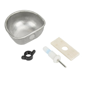 10pcs Rabbit Breeding Equipment Anti scratch Stainless Steel Nipple Drinking Water Bowl Rabbit Breeding Equipment Rabbit Drinker