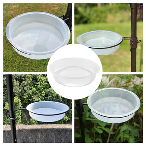 Bird Feeding Dish Tray Platform Feeder Bird Water Bowl Hanging Bird Bath For Outdoor Outside Patio Parrot Tree Garden Courtyard