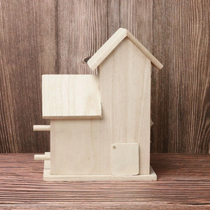 Wooden Bird Houses Bluebirds Home Small Bird House For Outside Garden Unfinished Bird Houses To Paint For Bird Watching
