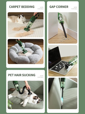 1PC Electric Pet Hair Remover For Cleaning Cat Hair And Dog Hair. Portable With High Suction Power. Pet Cleaning Supplies.