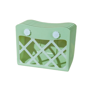 Rabbit Grass Basket Hanging Rabbit Hay Feeder Fixed Large Capacity Rabbit Grass Rack Anti-tipping with Lid Hay Manger Grass Rack