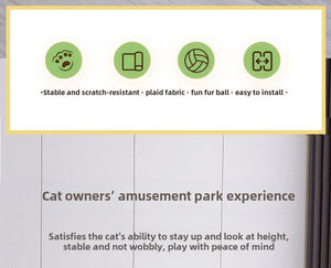 Cactus Cat Tree,Large Multi-Level Cats Climbing Tower, Scratching Post, Cozy Pet Bed