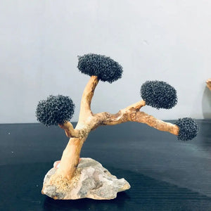 Fish Tank Landscaping Wood Water Plant Root Driftwood Tree Aquatic Plants Aquarium Grass Decorations Accessories (No Moss)